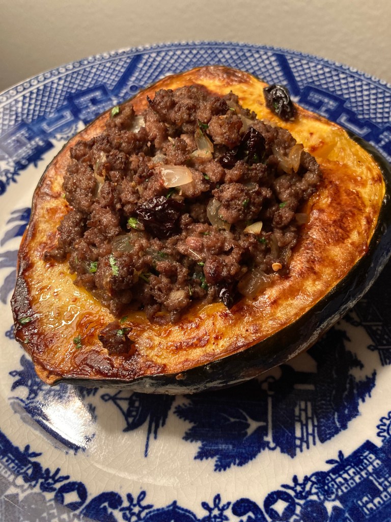 Gluten free acorn squash