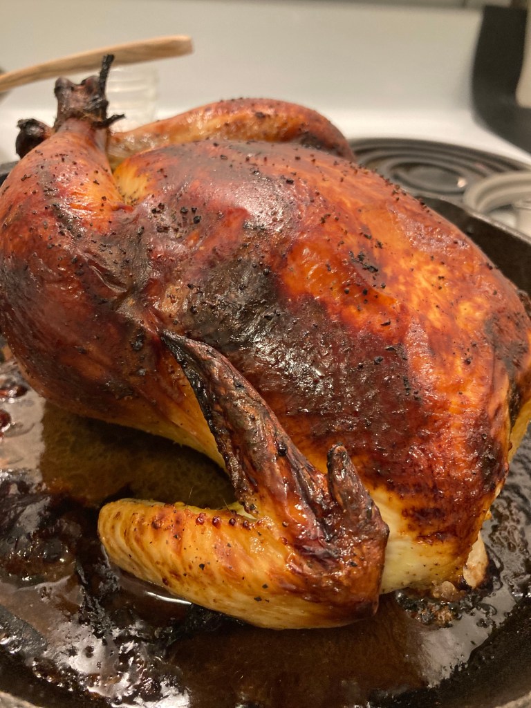 Roasted chicken